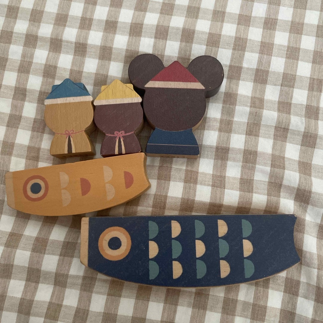 Disney(ディズニー)のKIDEA こいのぼり　ミッキー　チップとデール キッズ/ベビー/マタニティのおもちゃ(積み木/ブロック)の商品写真