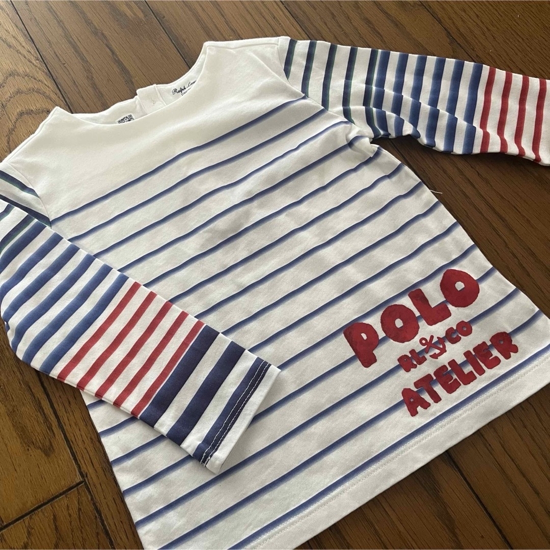 Ralph Lauren(ラルフローレン)のRalph Lauren新品キッズ・ベビー用セットアップ　18M  12M キッズ/ベビー/マタニティのベビー服(~85cm)(Ｔシャツ)の商品写真