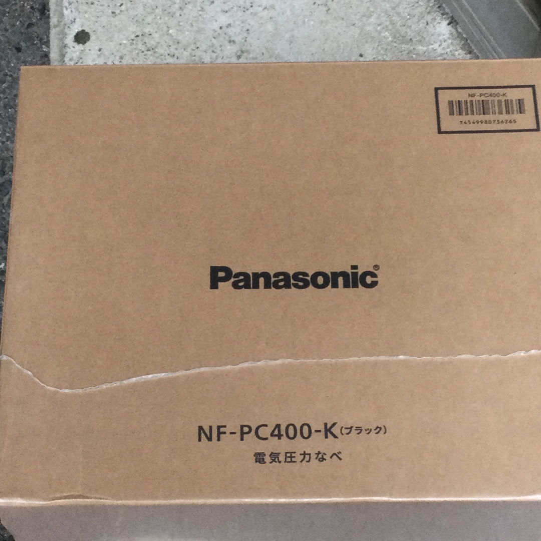 Panasonic(パナソニック)のPanasonic 電気圧力鍋 NF-PC400-K スマホ/家電/カメラの調理家電(その他)の商品写真