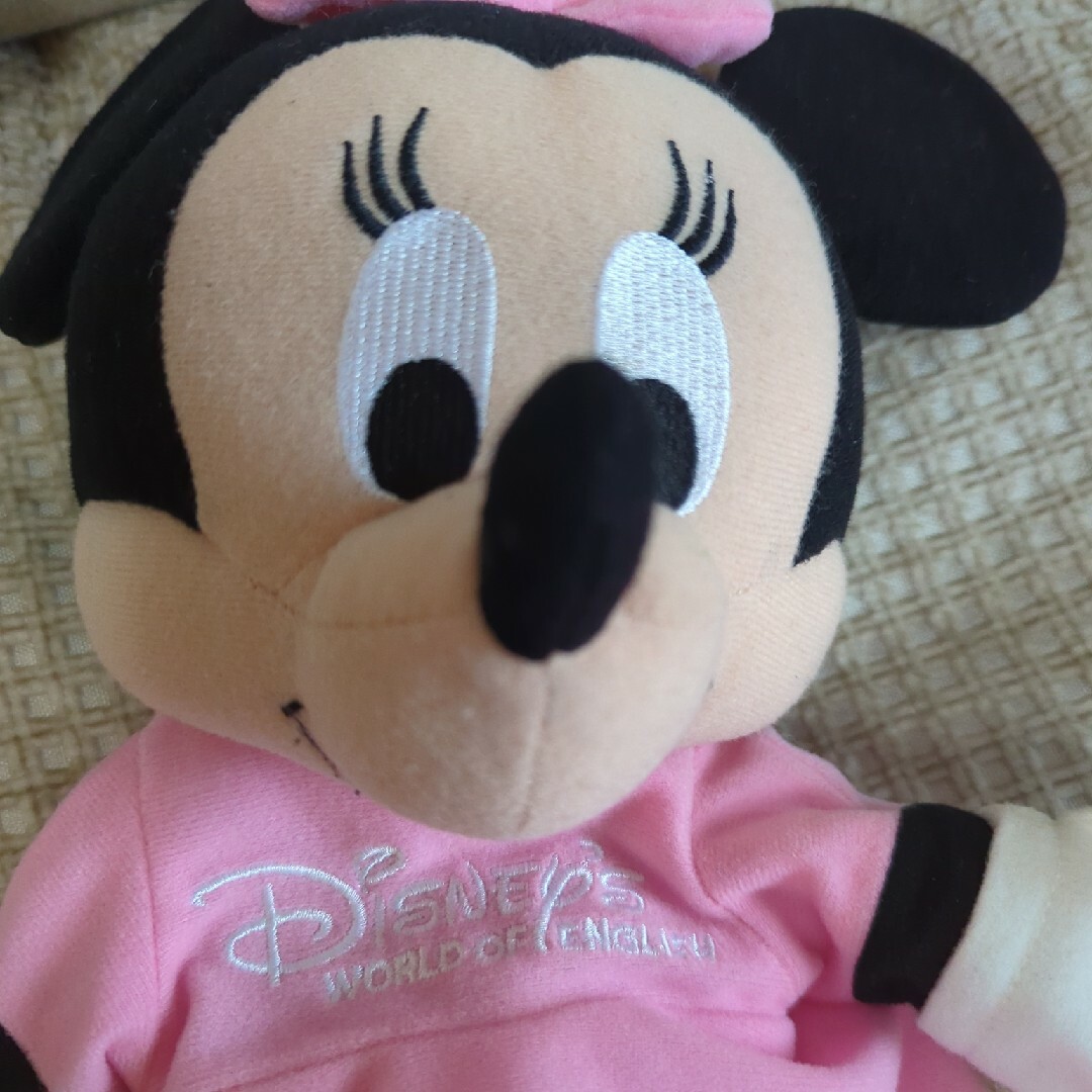 Disney(ディズニー)のミニー　パペット人形 エンタメ/ホビーのおもちゃ/ぬいぐるみ(ぬいぐるみ)の商品写真