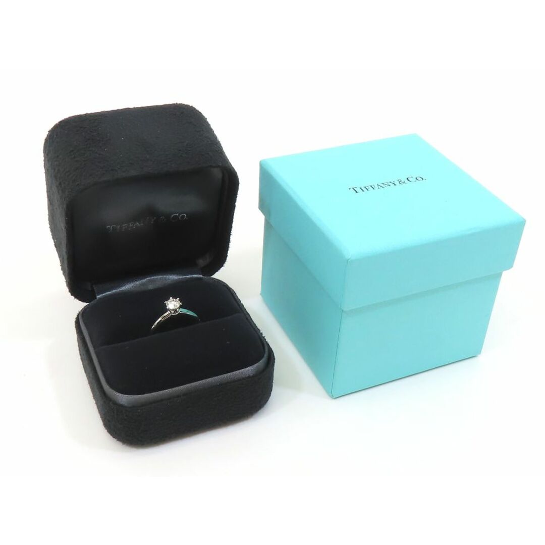 Tiffany & Co.(ティファニー)の【新着】ティファニー Pt950 ダイヤモンド0.39ct ソリティア エンゲージメント リング ＃6.5 【池袋店】【中古】 レディースのアクセサリー(リング(指輪))の商品写真