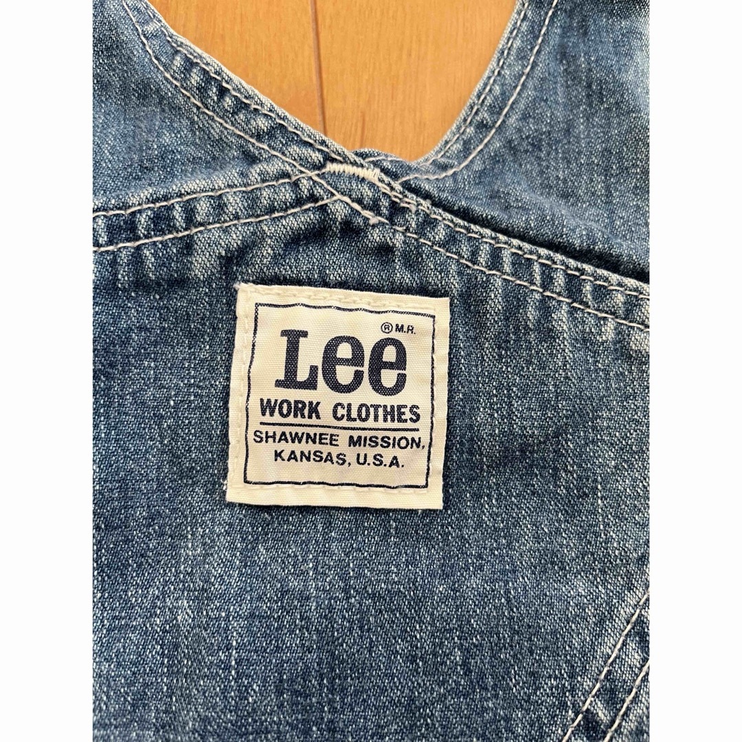 Lee リー オーバーオール 90s 日本製 28×33 アメカジ 古着 メンズのパンツ(サロペット/オーバーオール)の商品写真