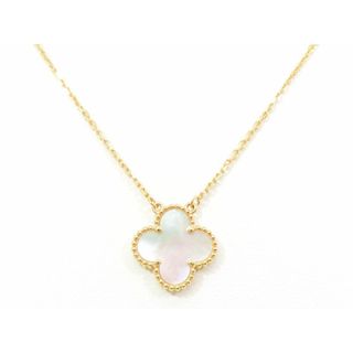 ヴァンクリーフアンドアーペル(Van Cleef & Arpels)の【新着】ヴァンクリーフ&アーペル VCARA45900 K18YG マザーオブパール ヴィンテージ アルハンブラ ネックレス 【池袋店】【中古】(ネックレス)