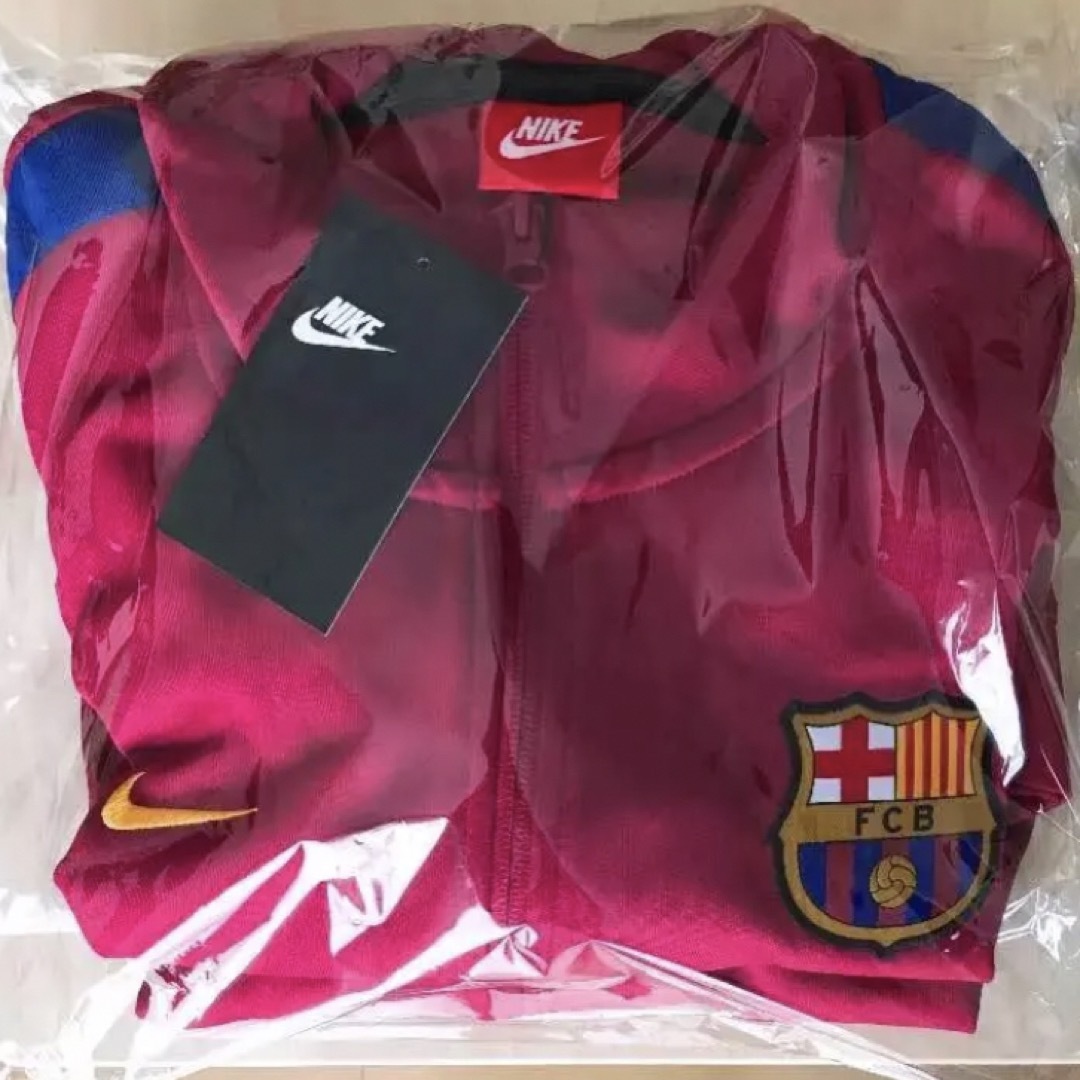 NIKE(ナイキ)のFCバルセロナ FCB サッカー トラックトップ　ナイキ　メッシ　ジャージ メンズのトップス(ジャージ)の商品写真