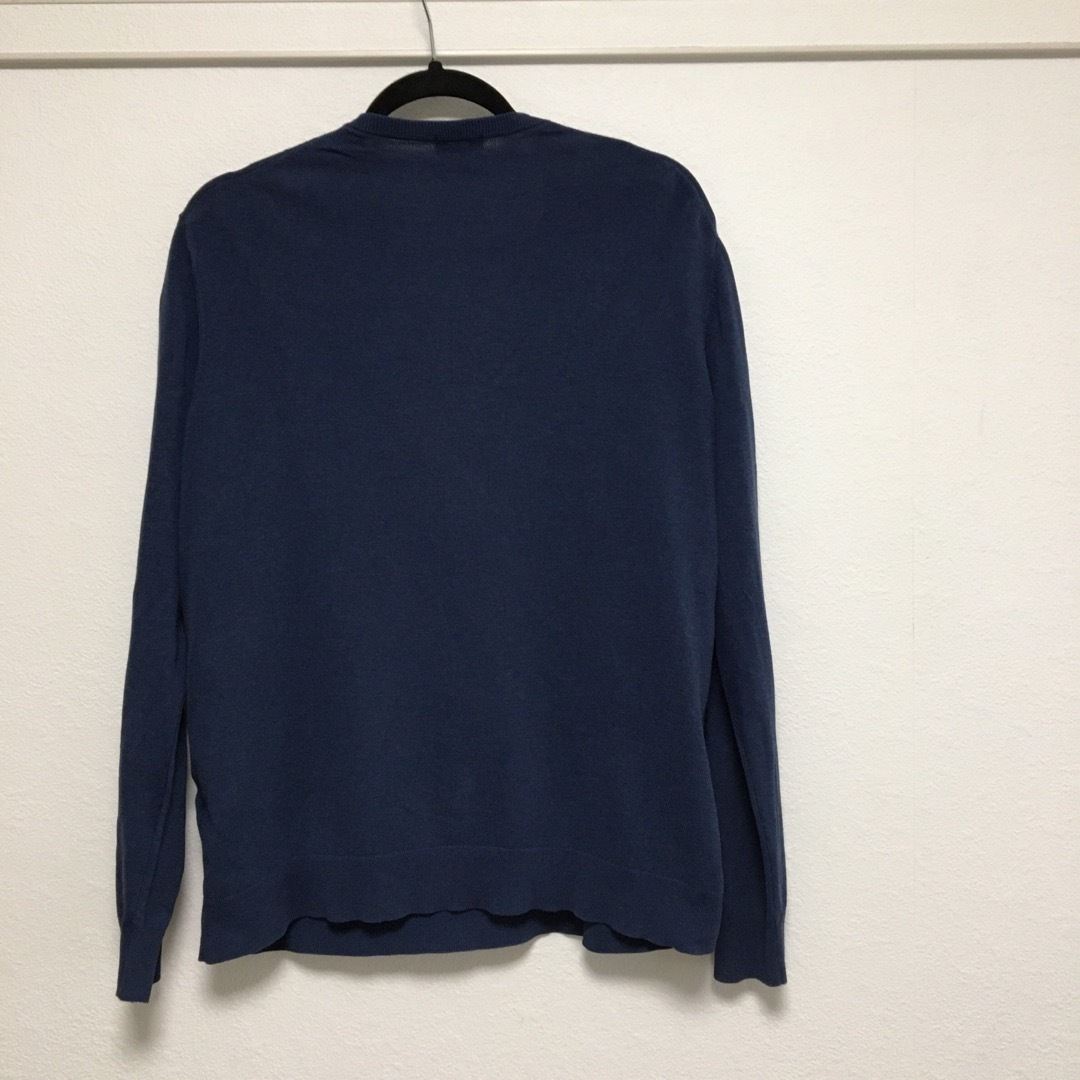 UNIQLO(ユニクロ)のユニクロ　サマーセーター　ミッドナイトブルー　XL メンズのトップス(ニット/セーター)の商品写真