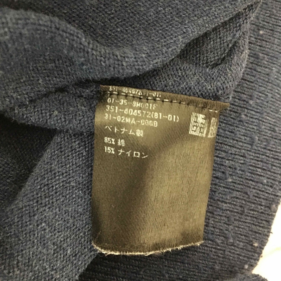 UNIQLO(ユニクロ)のユニクロ　サマーセーター　ミッドナイトブルー　XL メンズのトップス(ニット/セーター)の商品写真