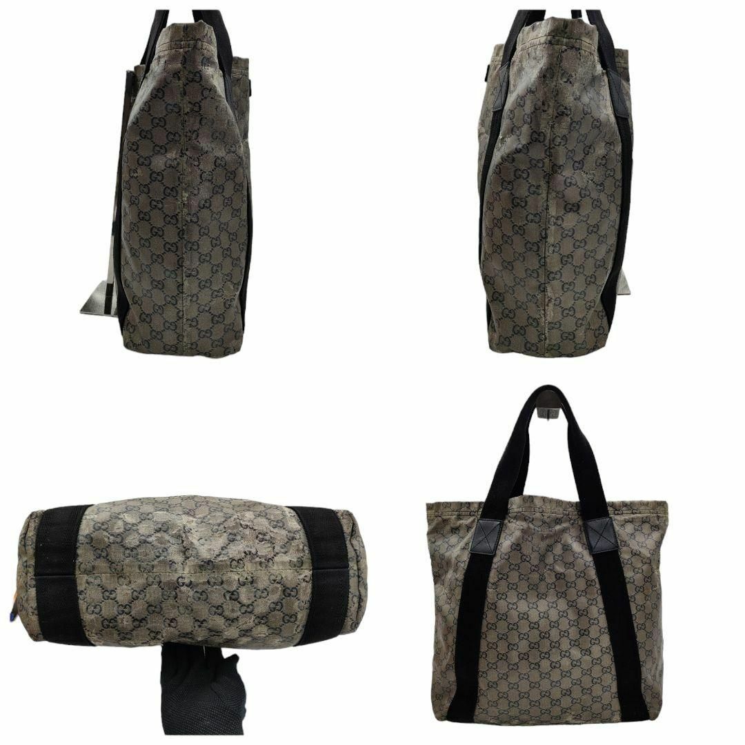 Gucci(グッチ)のGUCCI グッチ A4可 PVC トートバッグ ハンドバッグ GG柄 総柄 レディースのバッグ(トートバッグ)の商品写真