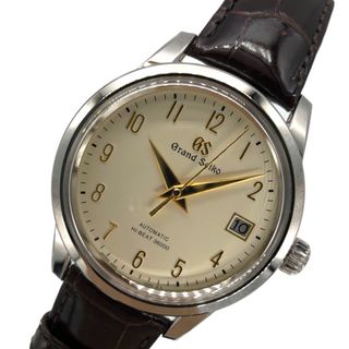 セイコー(SEIKO)の　セイコー SEIKO エレガンスコレクション メカニカル ハイビート36000 SBGH263G シルバー SS/レザーベルト メンズ 腕時計(その他)