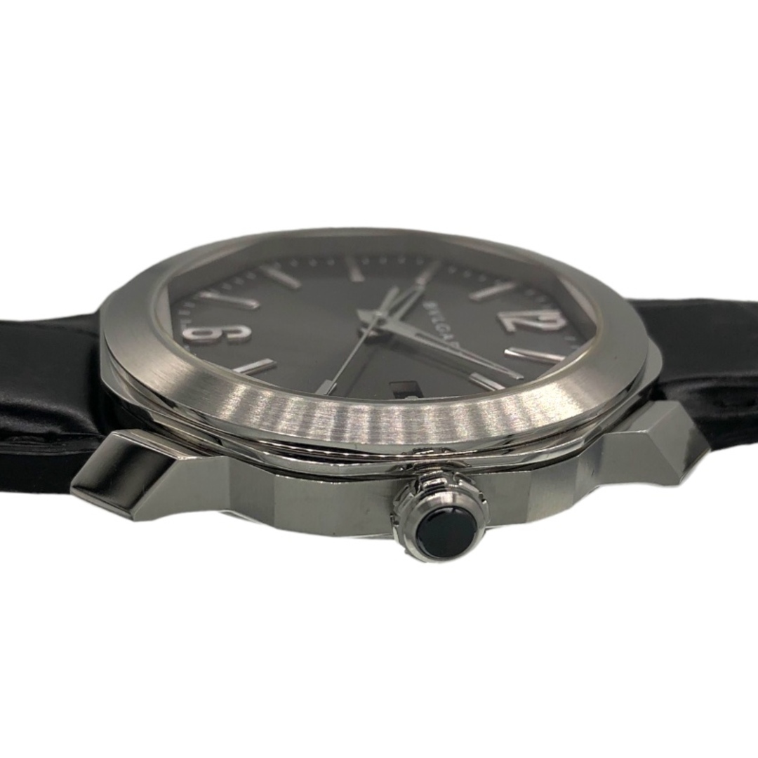BVLGARI(ブルガリ)の　ブルガリ BVLGARI オクト ローマ 102855 グレー SS/レザーベルト メンズ 腕時計 メンズの時計(その他)の商品写真