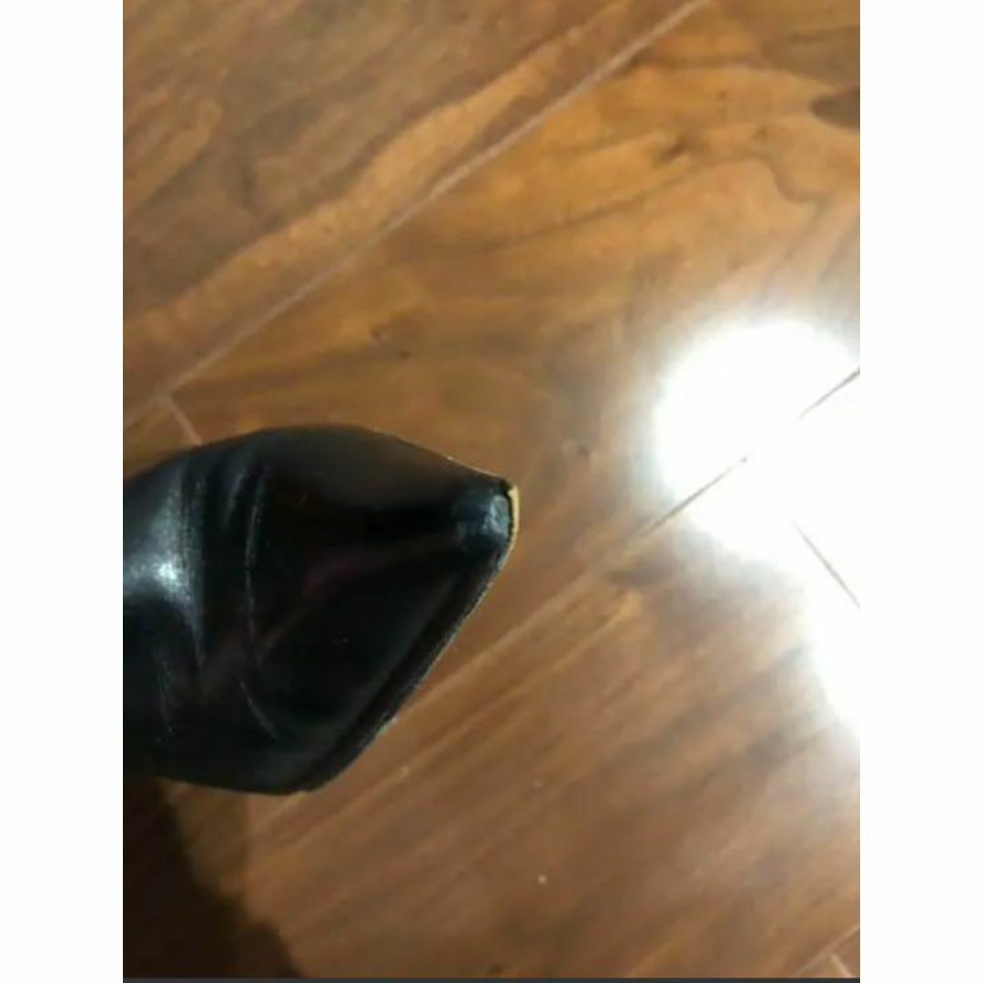 MANOLO BLAHNIK(マノロブラニク)のマノロブラニク　パンプス　ブラック　レアデザイン レディースの靴/シューズ(ハイヒール/パンプス)の商品写真