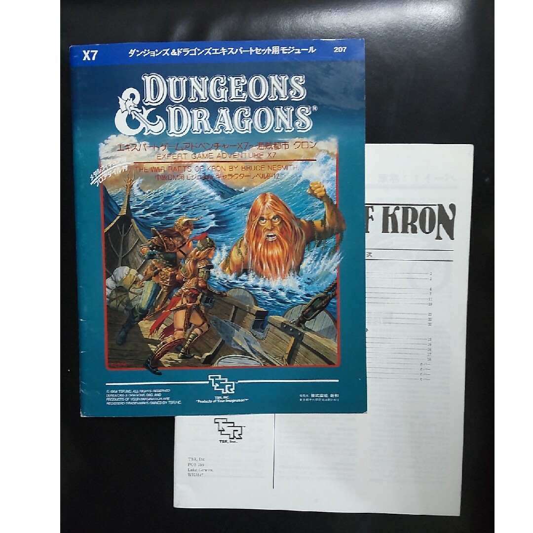 ダンジョンズ&ドラゴンズ D&D 海賊都市クロン エンタメ/ホビーのテーブルゲーム/ホビー(その他)の商品写真