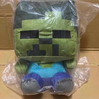 Minecraft - 新品 未使用 マインクラフト ゾンビ ぬいぐるみ デフォルメBIG