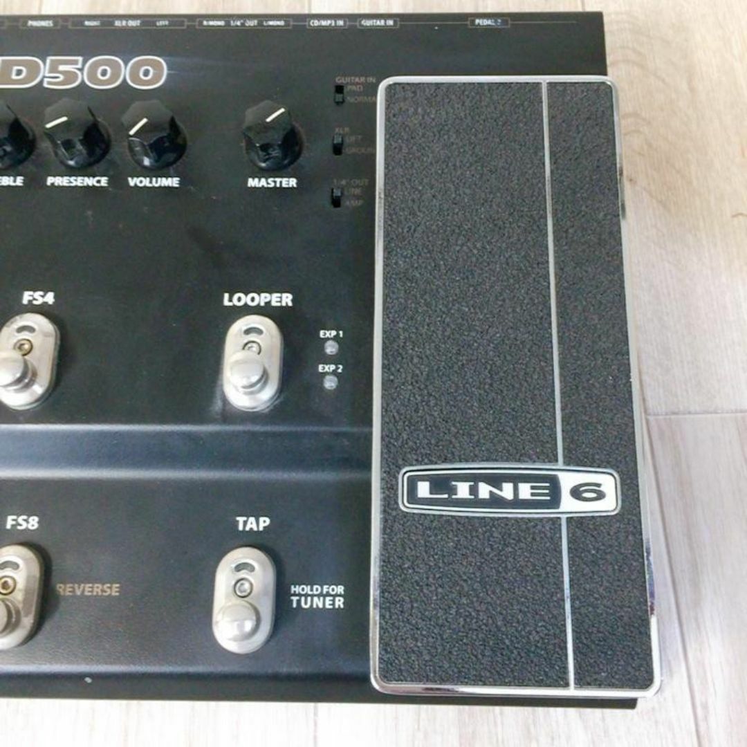 動作品 pod HD500 POD マルチエフェクター LINE6 楽器のギター(エフェクター)の商品写真
