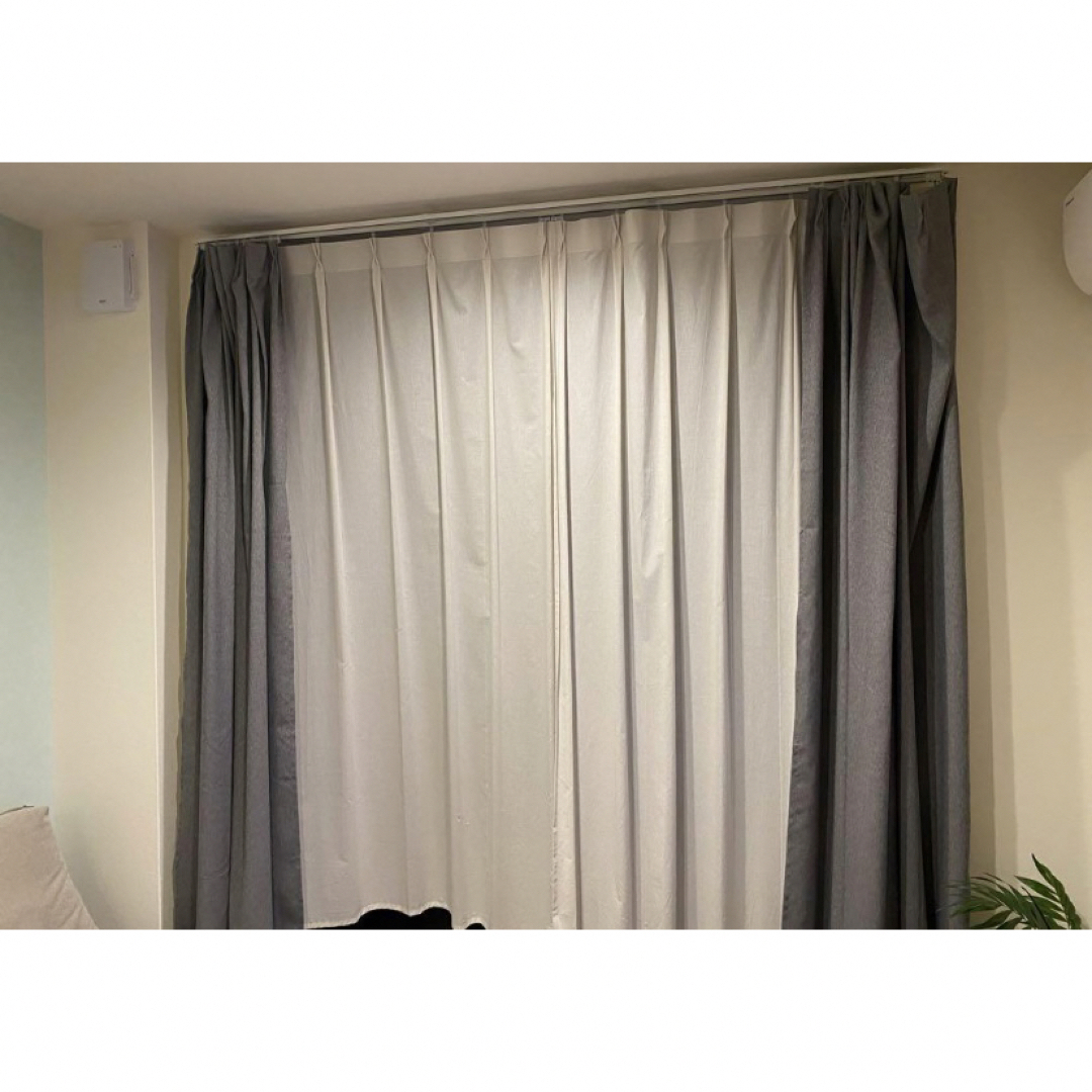 IKEA(イケア)のカーテンドレープ、レースセット販売 インテリア/住まい/日用品のカーテン/ブラインド(カーテン)の商品写真