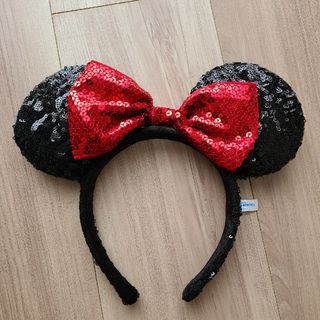 ディズニー(Disney)のミニー　スパンコールカチューシャ(カチューシャ)