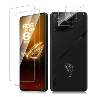 【2+2枚セット】ROG Phone 8/Phone 8 Pro ガラスフィルム(その他)