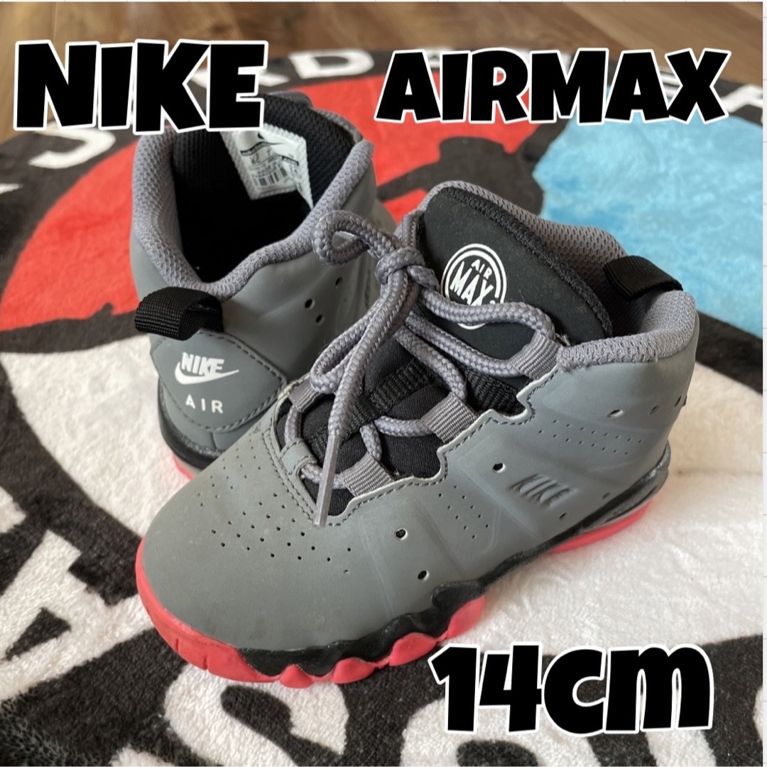 NIKE(ナイキ)のレア★NIKE AIR MAX キッズ スニーカー 靴 キッズ/ベビー/マタニティのベビー靴/シューズ(~14cm)(スニーカー)の商品写真