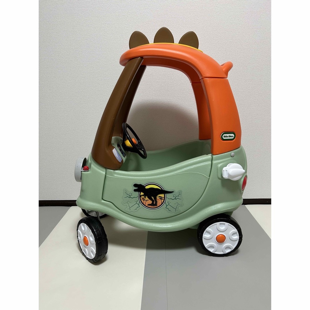 リトルタイクス ダイナソー ライドオンカー Little Tikes  美中古 キッズ/ベビー/マタニティのおもちゃ(その他)の商品写真