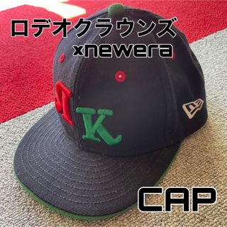 ロデオクラウンズ×newera キッズ キャップ 帽子