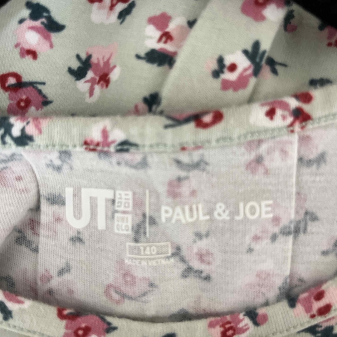 UNIQLO(ユニクロ)の美品　UNIQLO ポール&ジョー　ワンピース キッズ/ベビー/マタニティのキッズ服女の子用(90cm~)(ワンピース)の商品写真
