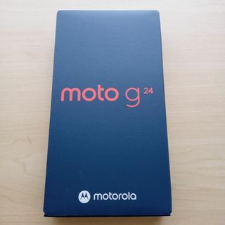 モトローラ(Motorola)の新品未開封 moto g24 アイスグリーン　128㎇　SIMフリー(スマートフォン本体)