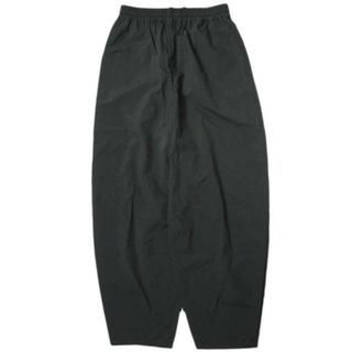 H BEAUTY&YOUTH エイチ ビューティーアンドユース 日本製 NYLON GABAGE EASY WIDE PANTS ナイロンリップストップイージーワイドパンツ 1214-217-7460 L ブラック ボトムス【中古】【H BEAUTY&YOUTH】(その他)