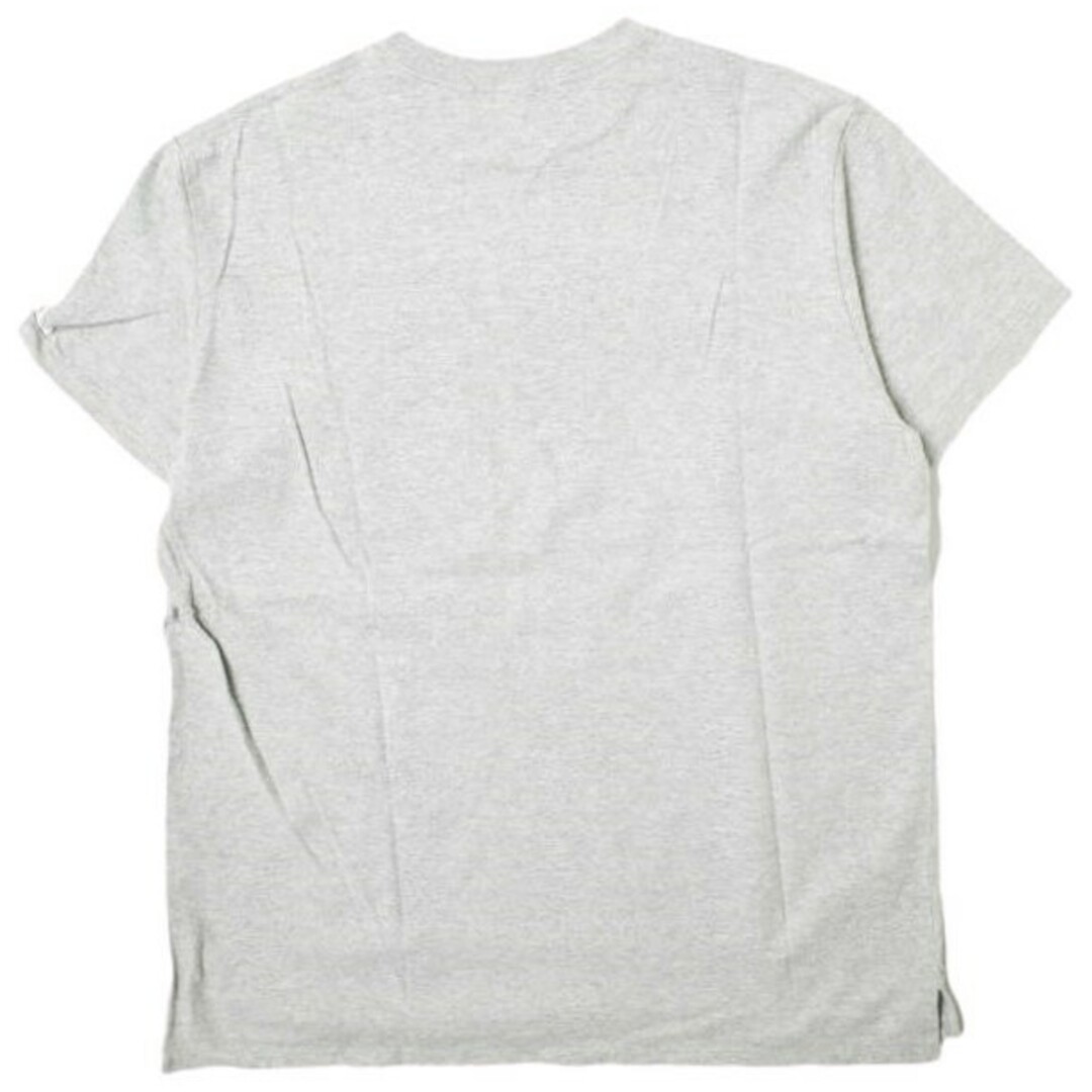 Engineered Garments(エンジニアードガーメンツ)のEngineered Garments エンジニアードガーメンツ カナダ製 Printed Cross Crew Neck T-shirt - Long Island City クロスオーバークルーネックポケットTシャツ M GREY 半袖 トップス【中古】【Engineered Garments】 メンズのトップス(Tシャツ/カットソー(半袖/袖なし))の商品写真