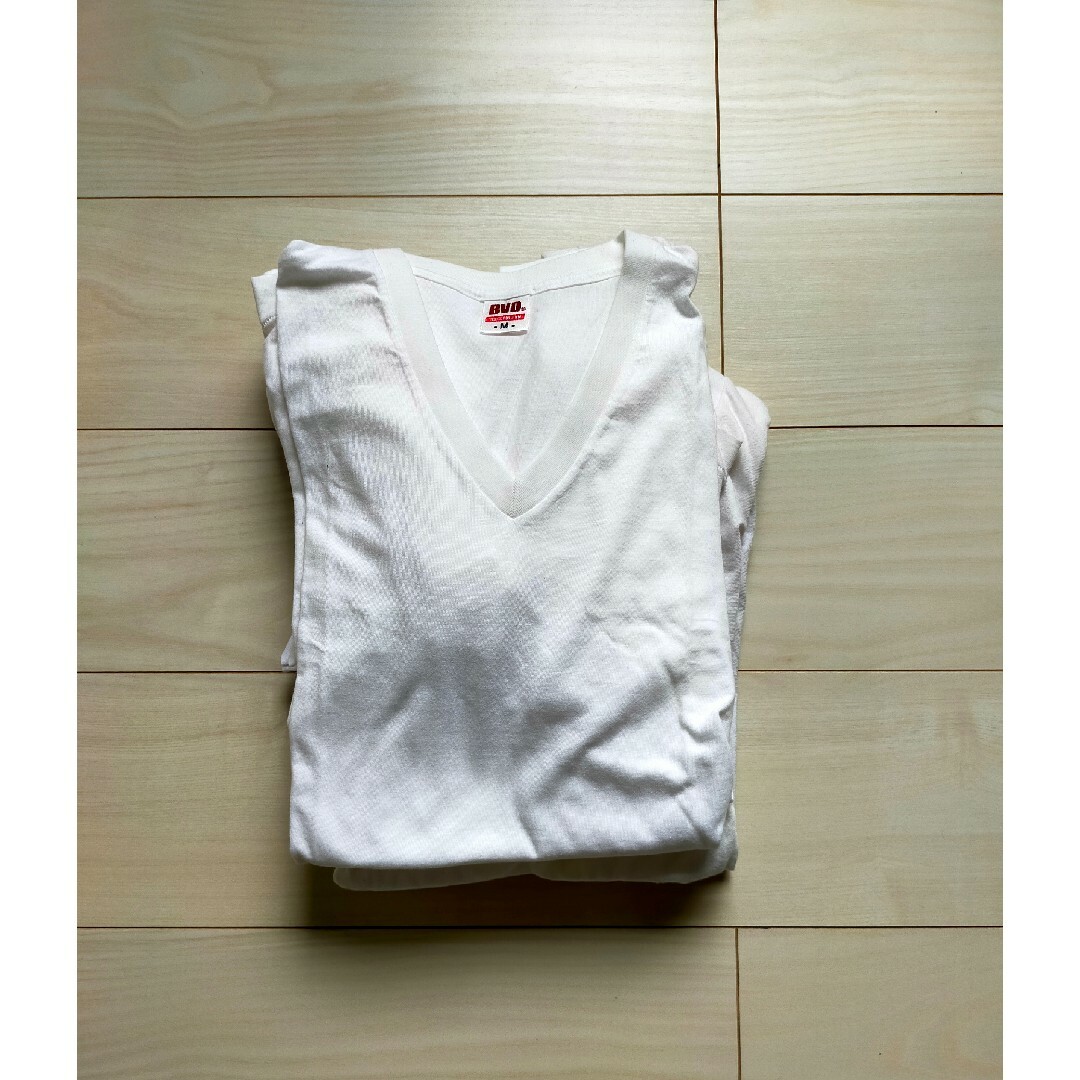 メンズ　アンダーシャツ　半袖　Ｍサイズ　9枚セット メンズのアンダーウェア(その他)の商品写真