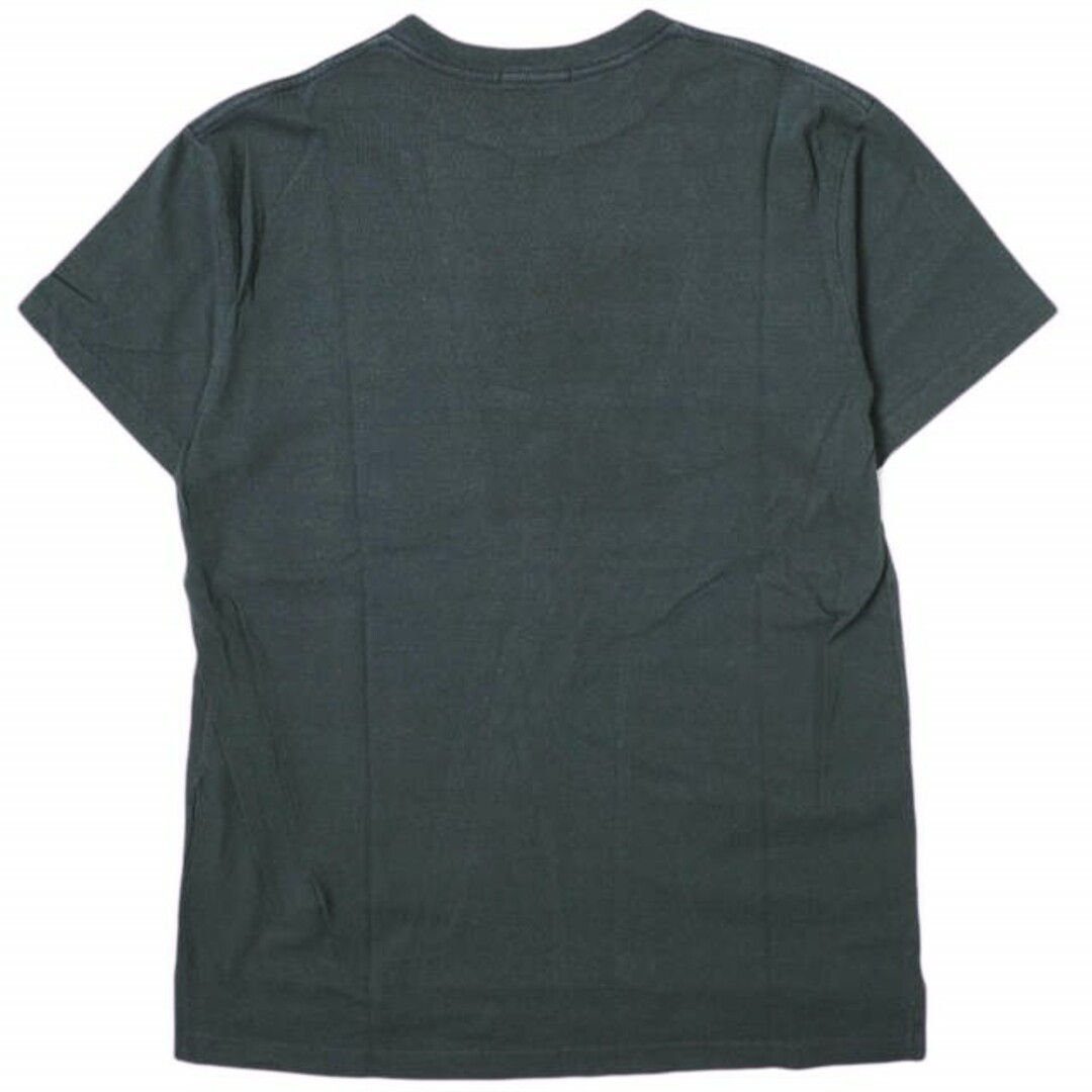 Engineered Garments(エンジニアードガーメンツ)のEngineered Garments エンジニアードガーメンツ カナダ製 Printed Cross Crew Neck T-shirt - HKMS クロスオーバークルーネックポケットTシャツ S Dk.Navy 半袖 HELL'S KITCHEN MUSIC SOCIETY トップス【中古】【Engineered Garments】 メンズのトップス(Tシャツ/カットソー(半袖/袖なし))の商品写真