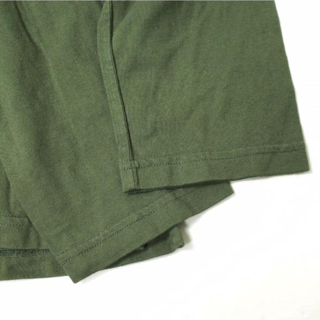 Engineered Garments(エンジニアードガーメンツ)のEngineered Garments エンジニアードガーメンツ アメリカ製 Bask Shirt - Solid JERSEY バスクシャツ ソリッドジャージー M OLIVE 長袖 ボートネック Tシャツ カットソー トップス【中古】【Engineered Garments】 メンズのトップス(Tシャツ/カットソー(七分/長袖))の商品写真