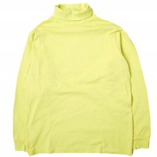 DRESS ドレス 日本製 Plain Turtleneck プレーンタートルネックカットソー DR-15221 L YELLOW 長袖 Tシャツ NEAT ニート NISHINOYA トップス【中古】【DRESS】(Tシャツ/カットソー(七分/長袖))