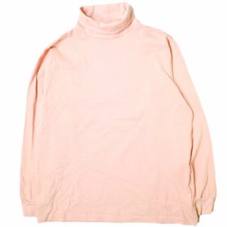 DRESS ドレス 日本製 Plain Turtleneck プレーンタートルネックカットソー DR-15221 L PINK 長袖 Tシャツ NEAT ニート NISHINOYA トップス【中古】【DRESS】(Tシャツ/カットソー(七分/長袖))