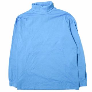 DRESS ドレス 日本製 Plain Turtleneck プレーンタートルネックカットソー DR-15221 L LIGHT BLUE 長袖 Tシャツ NEAT ニート NISHINOYA トップス【中古】【DRESS】(Tシャツ/カットソー(七分/長袖))