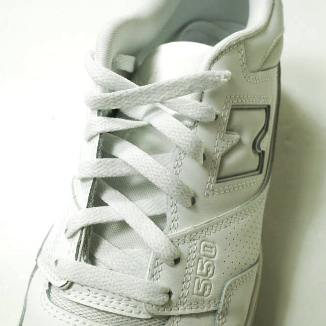 New Balance(ニューバランス)のNEW BALANCE ニューバランス BB550WWW US10D(28cm) WHITE スニーカー シューズ【中古】【NEW BALANCE】 メンズの靴/シューズ(スニーカー)の商品写真