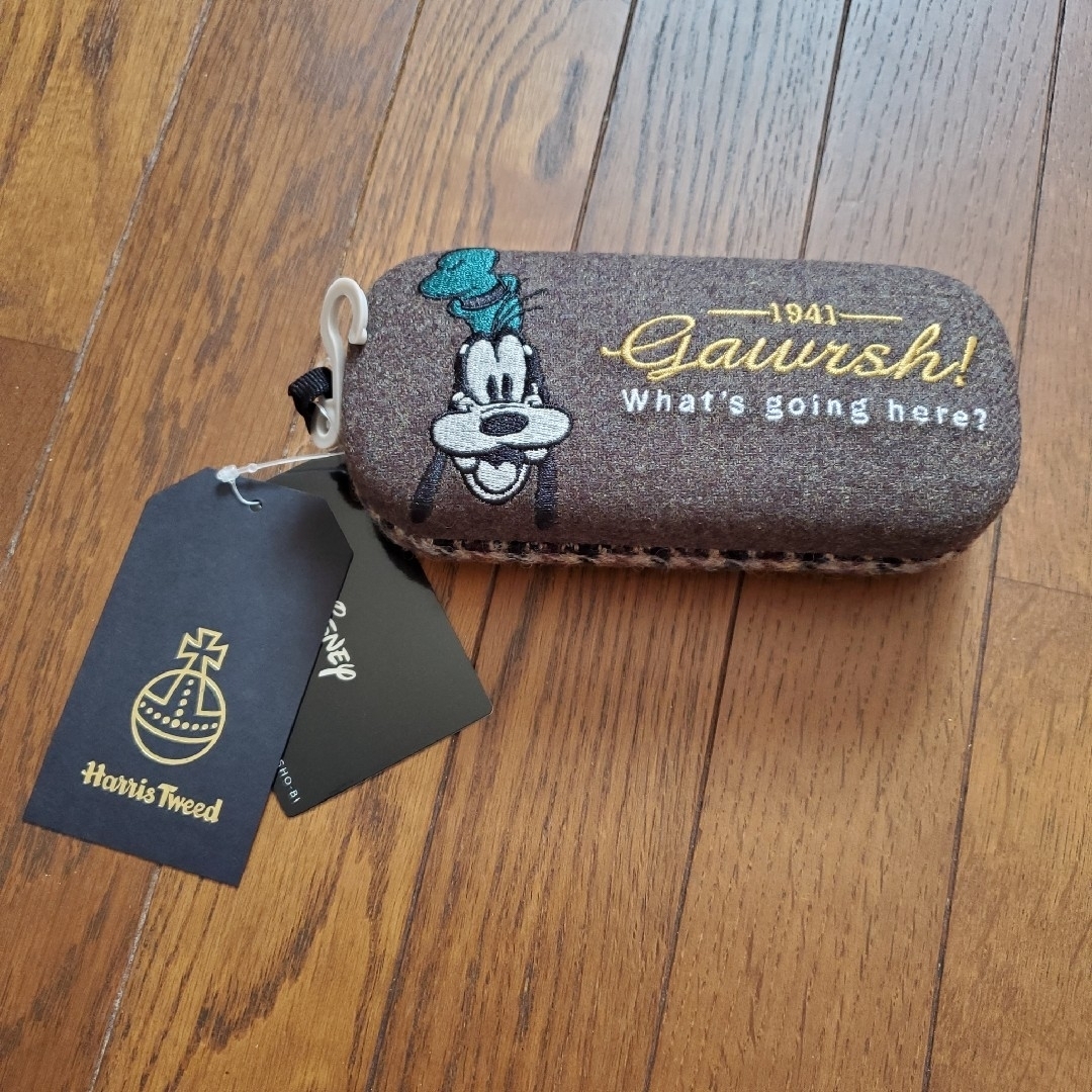 Disney(ディズニー)のHarris Tweed×Disney メガネケース グーフィー レディースのファッション小物(サングラス/メガネ)の商品写真