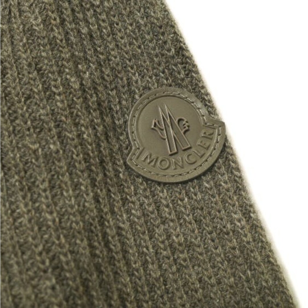 MONCLER(モンクレール)のMONCLER モンクレール 22AW CARDIGAN TRICOT ダウン入り コーデュロイウールコンビ ニットブルゾン H20919B00012 M1241 L モカブラウン カーディガン アウター【中古】【MONCLER】 メンズのジャケット/アウター(ダウンジャケット)の商品写真