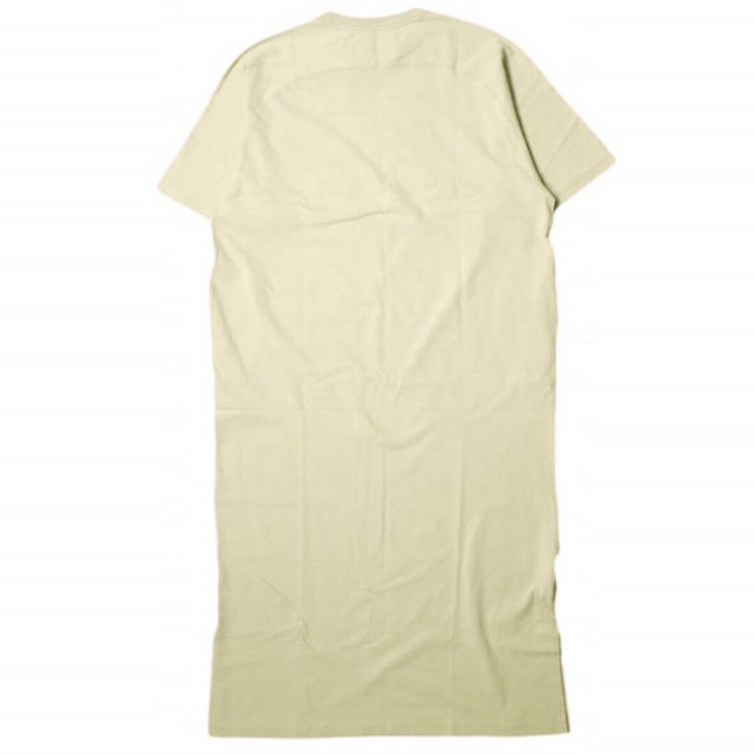 JANE SMITH ジェーンスミス 日本製 BIG T-SHIRTS ONEPIECE オーバーサイズTシャツワンピース 20SCT-#325L 38 BEIGE 半袖 マキシ ロング ドレス トップス【新古品】【中古】【JANE SMITH】 レディースのワンピース(ロングワンピース/マキシワンピース)の商品写真