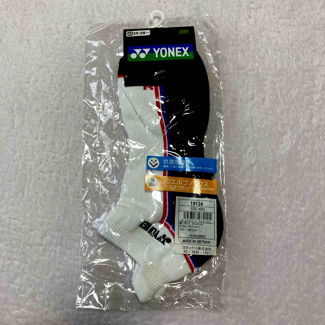 YONEX(ヨネックス)のヨネックス テニス スニーカーインソックス メンズ 19124-496 メンズのレッグウェア(ソックス)の商品写真