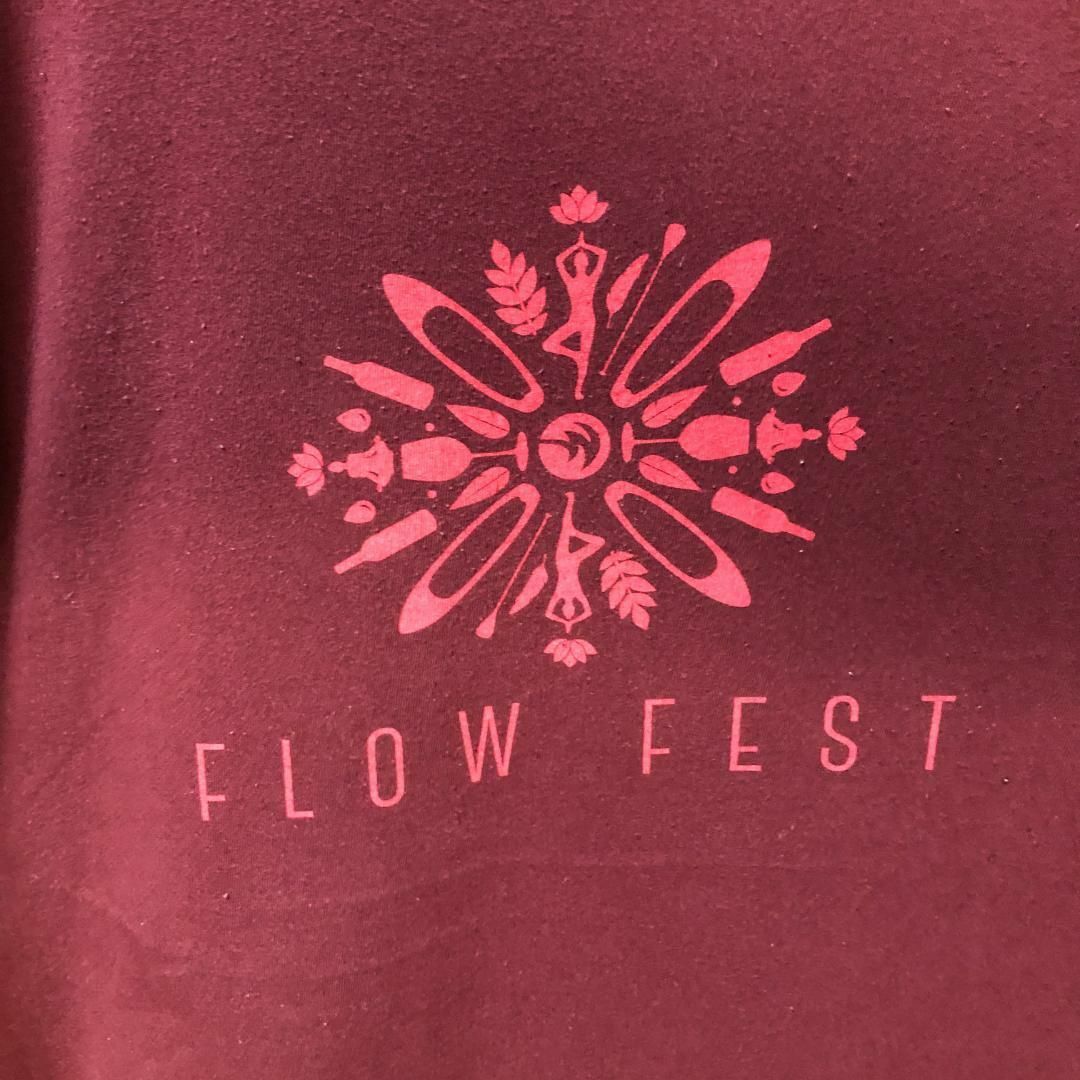 FLOW FEST 花 USA輸入 オーバーサイズ Tシャツ メンズのトップス(Tシャツ/カットソー(半袖/袖なし))の商品写真