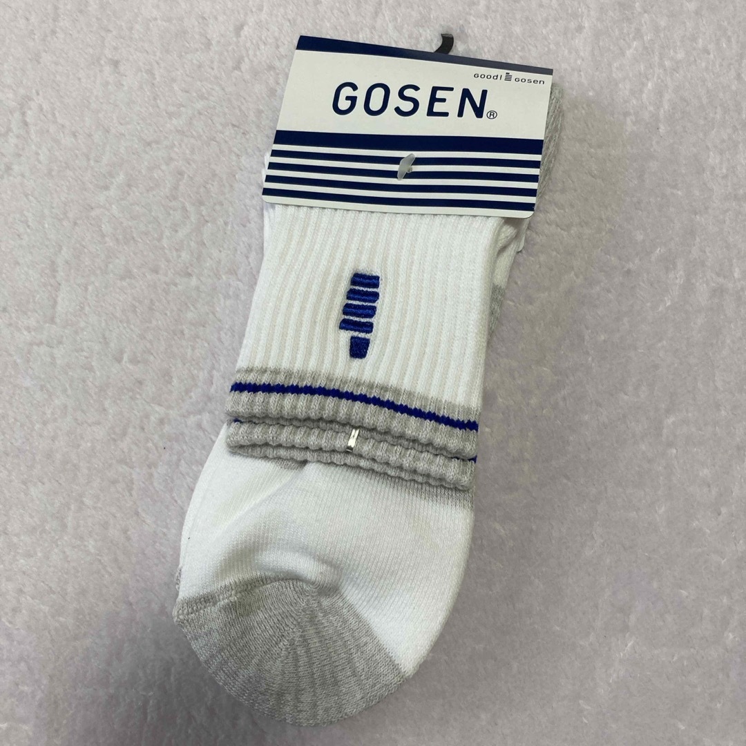 GOSEN(ゴーセン)のGOSEN f1600 GOSEN テニス バドミントン ハーフソックス/メンズ メンズのレッグウェア(ソックス)の商品写真