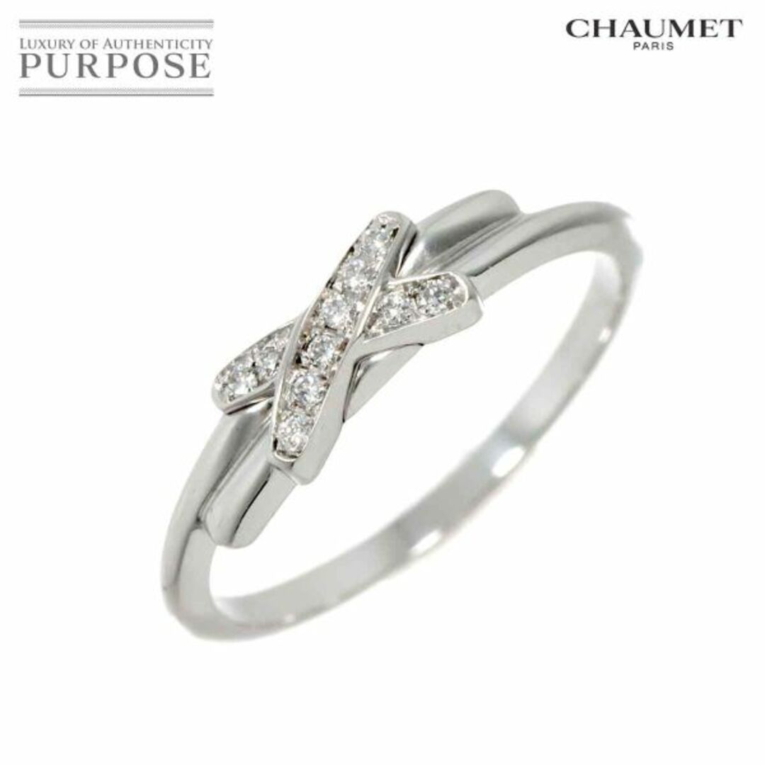 CHAUMET(ショーメ)のショーメ CHAUMET ジュ ドゥ リアン #47 リング ダイヤ K18 WG ホワイトゴールド 750 指輪【証明書付き】 VLP 90228195 レディースのアクセサリー(リング(指輪))の商品写真