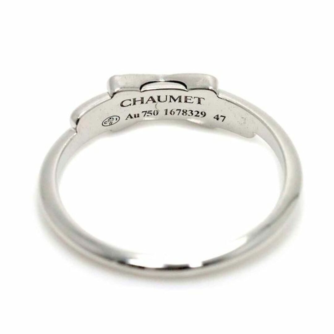 CHAUMET(ショーメ)のショーメ CHAUMET ジュ ドゥ リアン #47 リング ダイヤ K18 WG ホワイトゴールド 750 指輪【証明書付き】 VLP 90228195 レディースのアクセサリー(リング(指輪))の商品写真