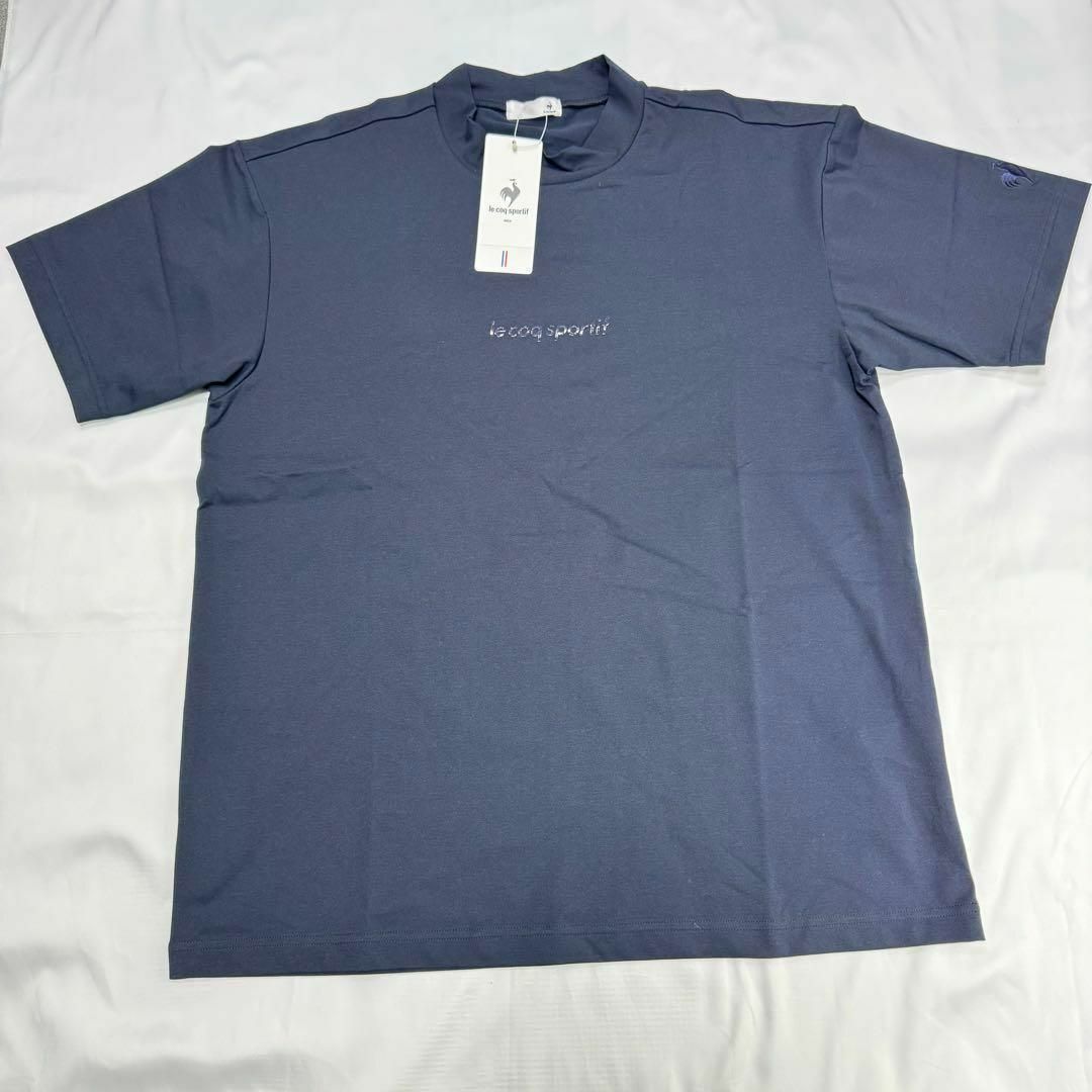 le coq sportif(ルコックスポルティフ)のルコックスポルティフ　半袖Tシャツ　メンズO（XL）サイズ　ネイビー メンズのトップス(Tシャツ/カットソー(半袖/袖なし))の商品写真