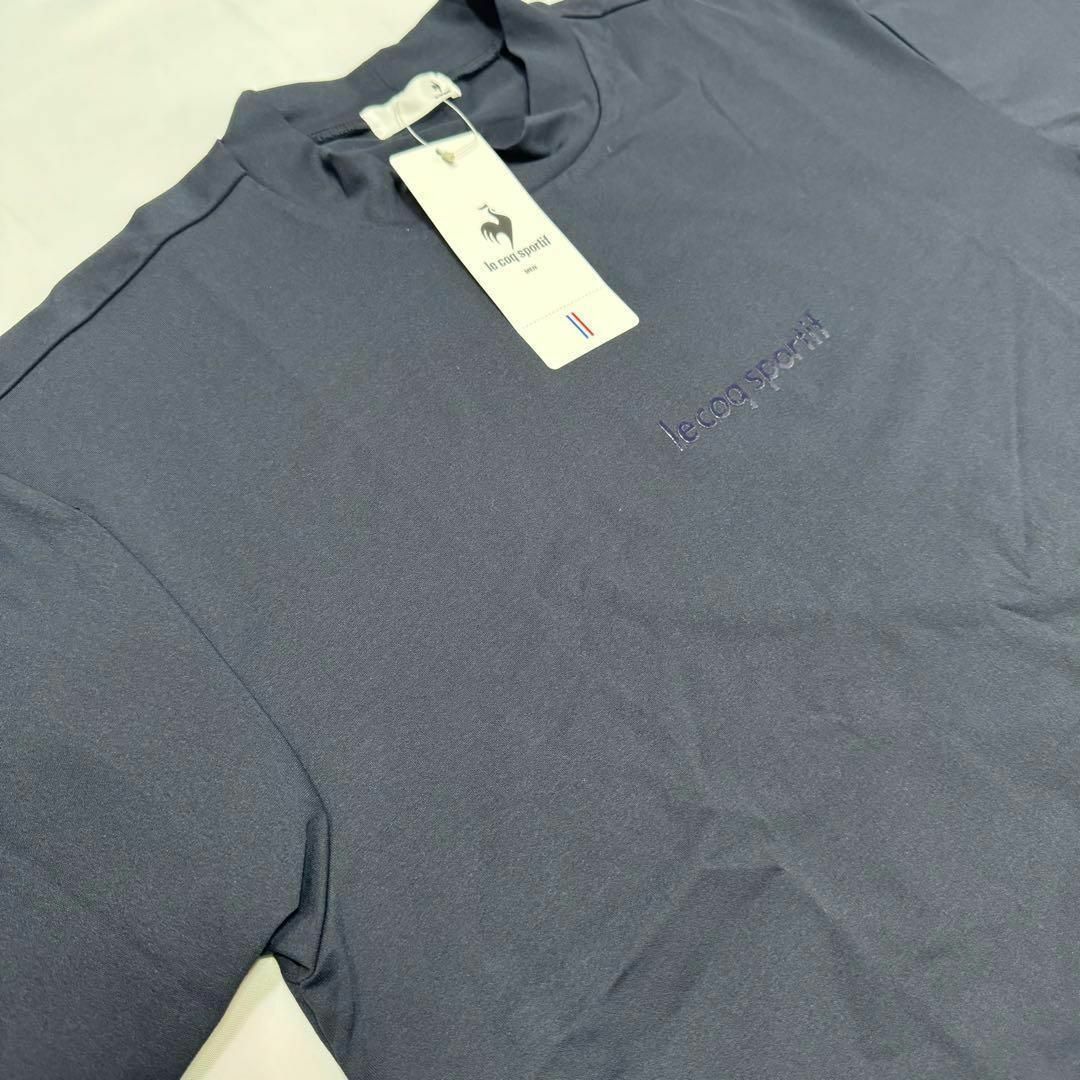 le coq sportif(ルコックスポルティフ)のルコックスポルティフ　半袖Tシャツ　メンズO（XL）サイズ　ネイビー メンズのトップス(Tシャツ/カットソー(半袖/袖なし))の商品写真