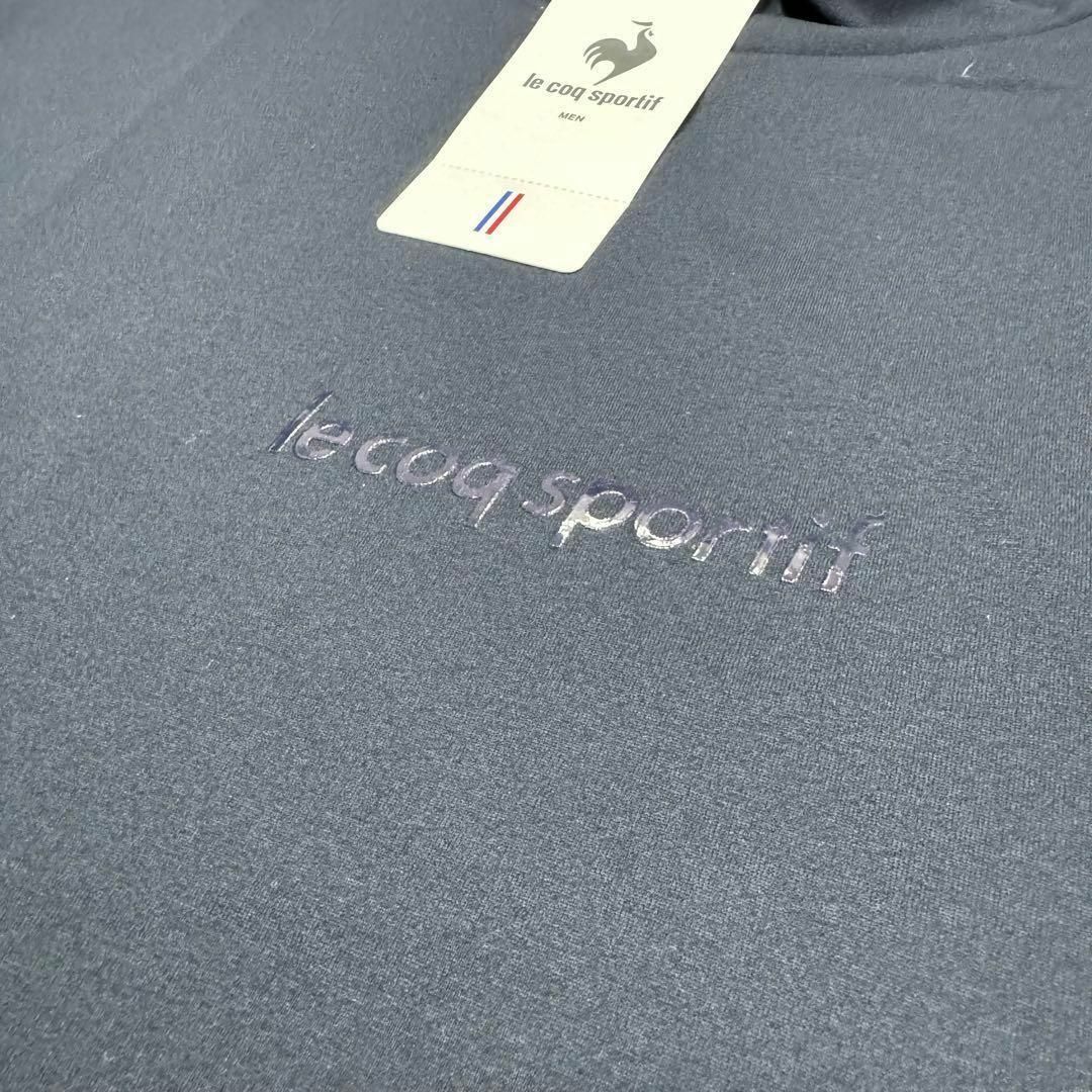 le coq sportif(ルコックスポルティフ)のルコックスポルティフ　半袖Tシャツ　メンズO（XL）サイズ　ネイビー メンズのトップス(Tシャツ/カットソー(半袖/袖なし))の商品写真