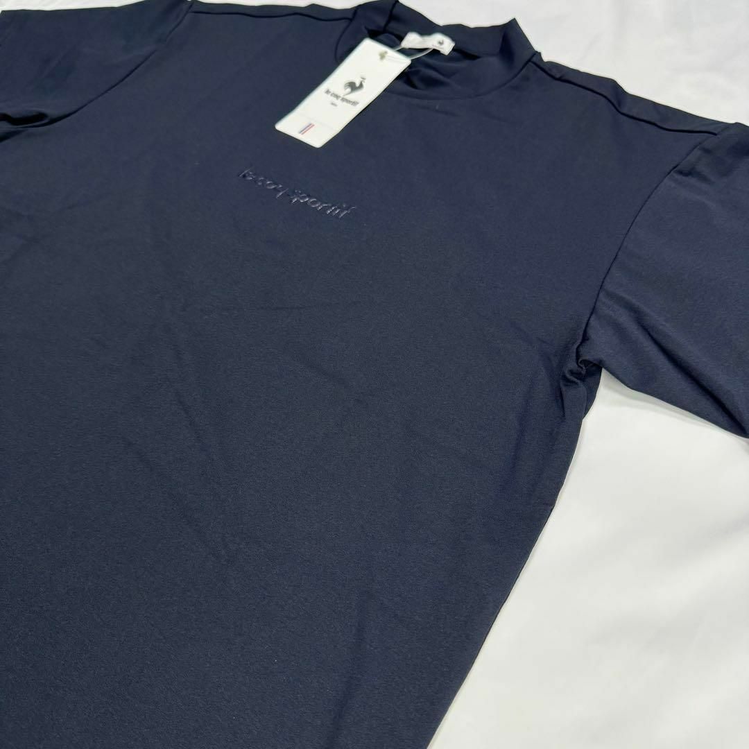 le coq sportif(ルコックスポルティフ)のルコックスポルティフ　半袖Tシャツ　メンズO（XL）サイズ　ネイビー メンズのトップス(Tシャツ/カットソー(半袖/袖なし))の商品写真