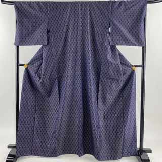 紬 身丈165.5cm 裄丈68.5cm 正絹 名品 【中古】(着物)