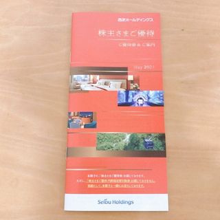 西武鉄道　 西武ホールディングス　 株主優待券　冊子のみ　1冊