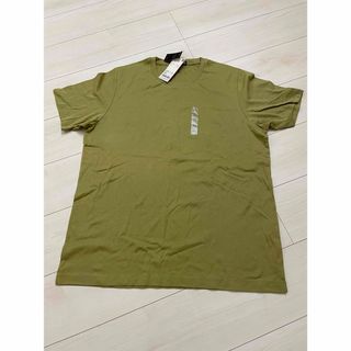 ユニクロ(UNIQLO)の新品未使用二枚組ユニクロUNIQLOプレミアム半袖TシャツXL(Tシャツ/カットソー(半袖/袖なし))