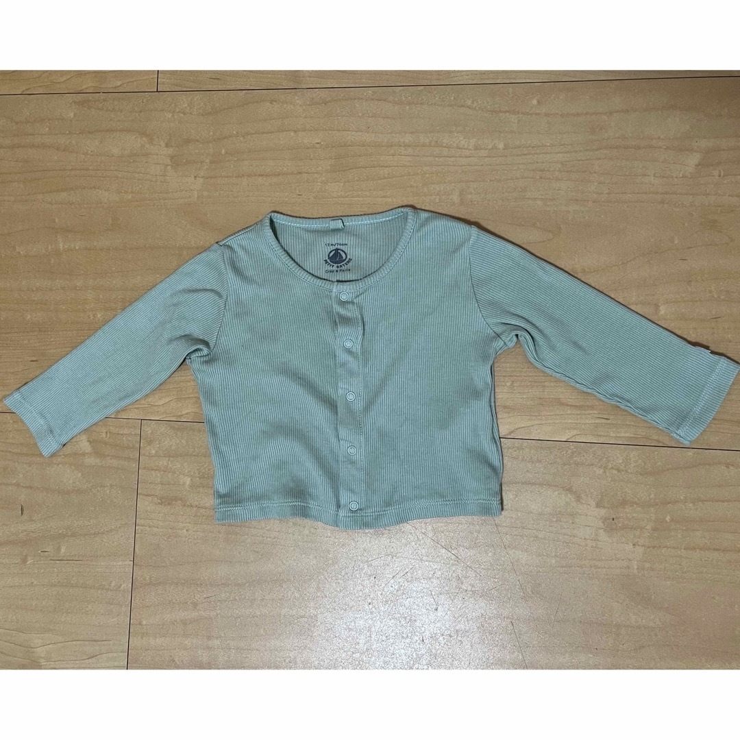 PETIT BATEAU(プチバトー)のプチバトー　カーディガン キッズ/ベビー/マタニティのキッズ服女の子用(90cm~)(カーディガン)の商品写真